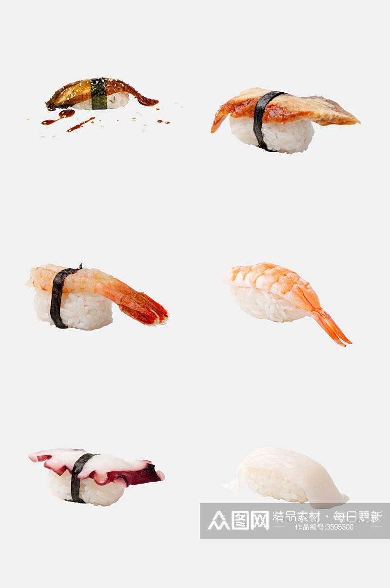 日料美食寿司免抠素材素材