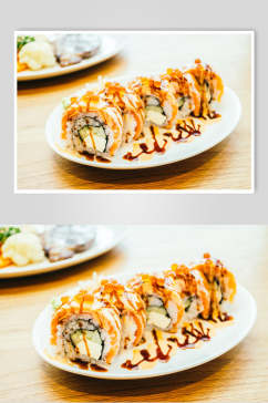 美味寿司实拍图片