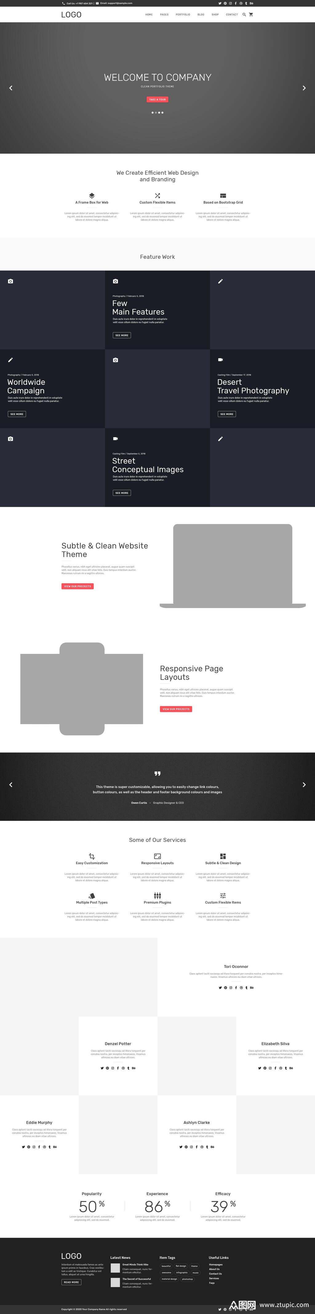 高级简约网页设计模板_(高级简约网页设计模板下载)