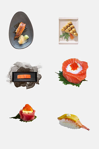 美味日料寿司免抠素材
