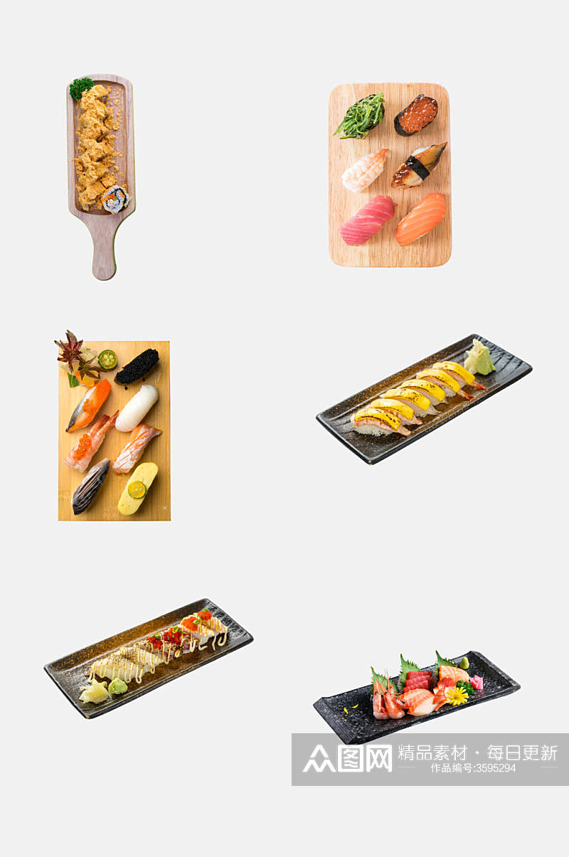 日料寿司免抠素材素材