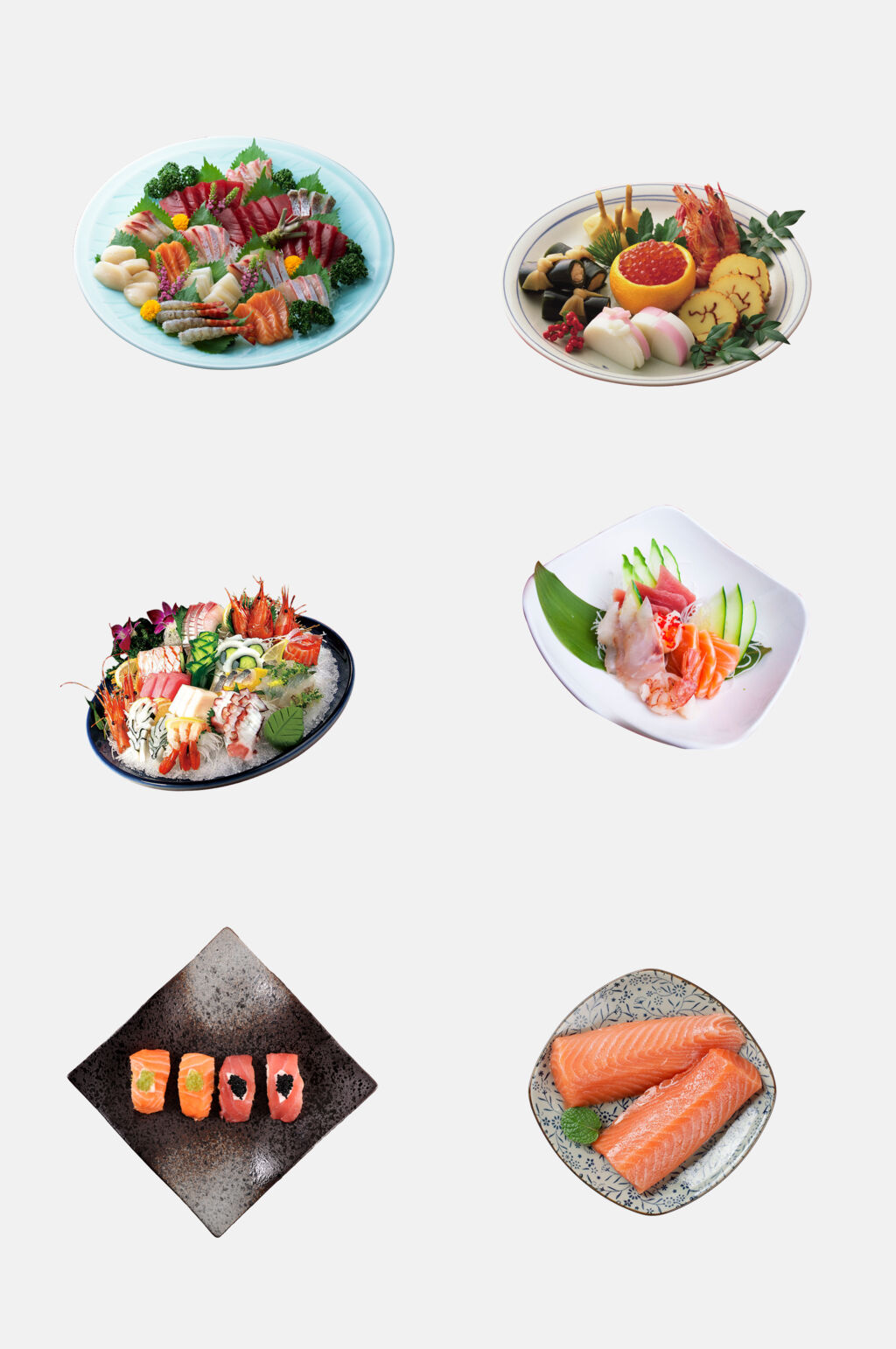 清新日料寿司免抠素材素材