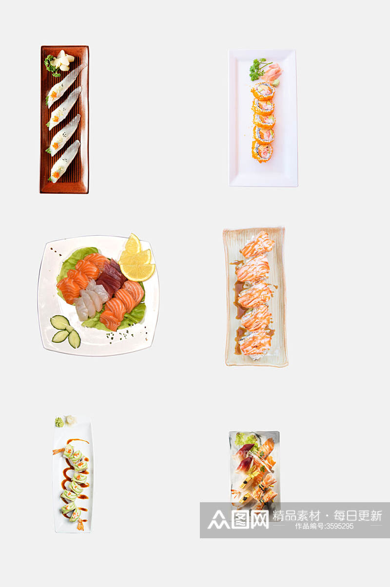 精致日料寿司免抠素材素材
