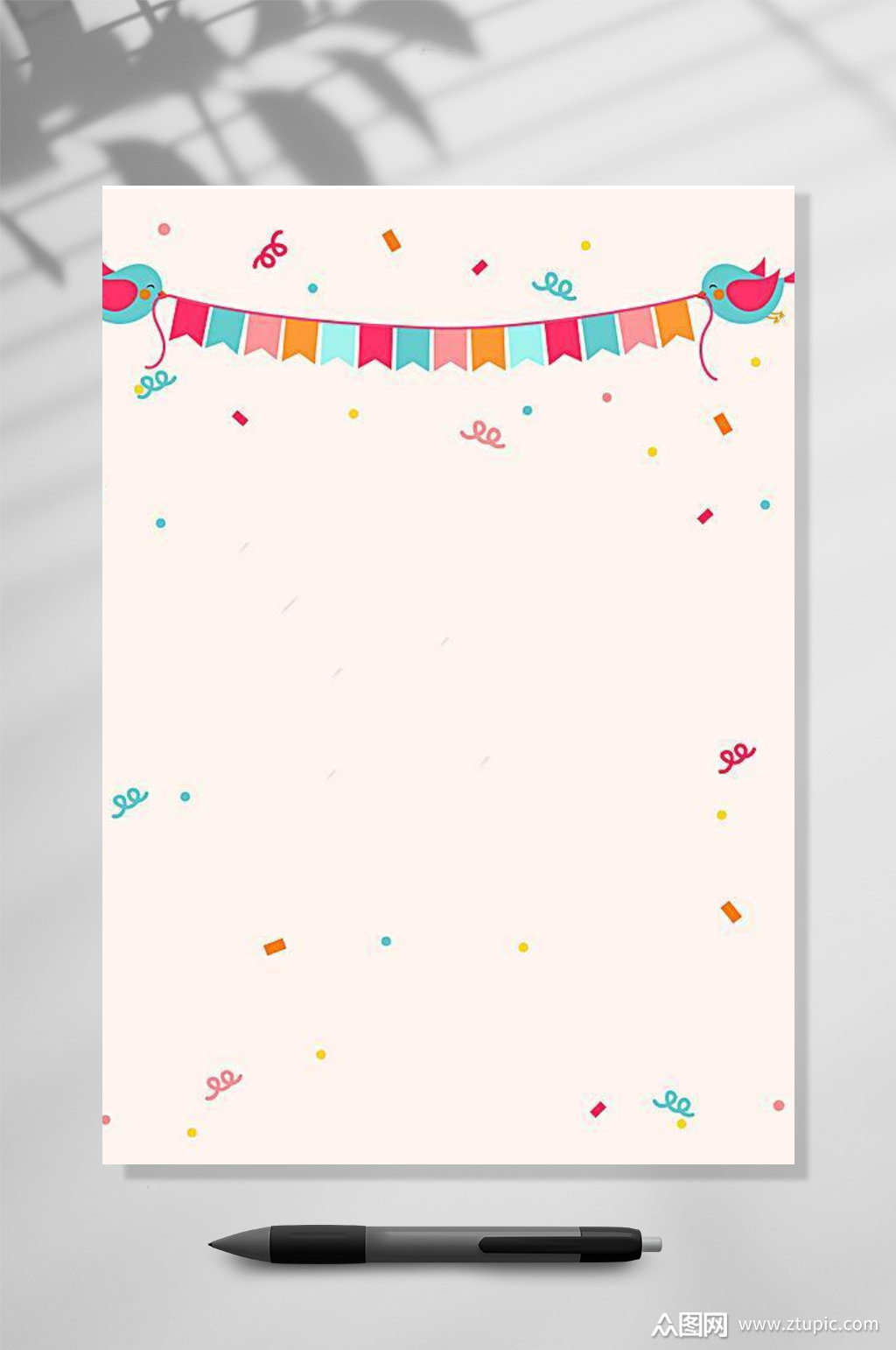 感谢信信纸word模板下载-编号3528503-众图网