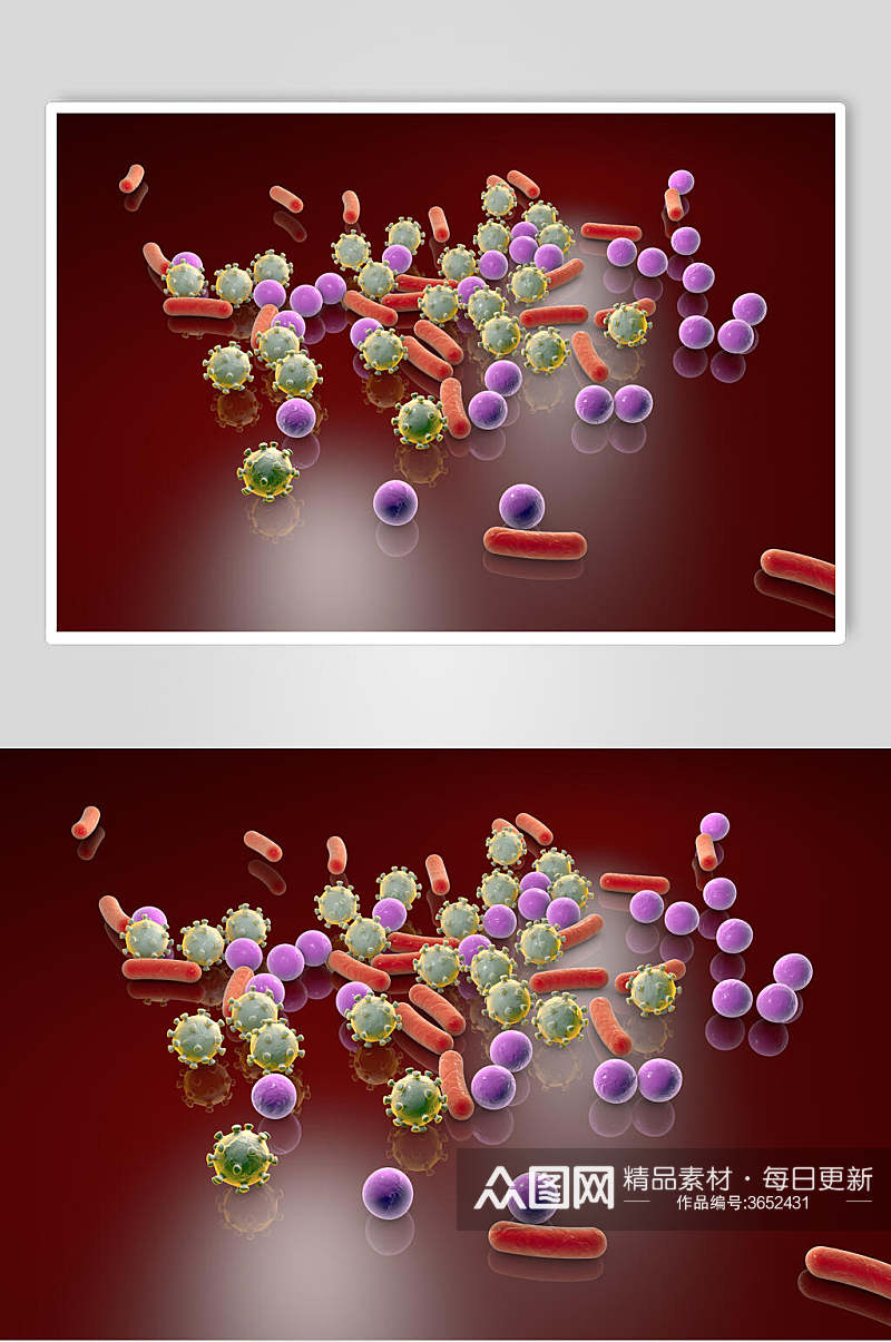 细胞病菌设计图片素材