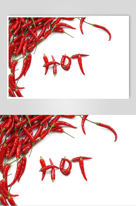 红色新鲜辣椒图片