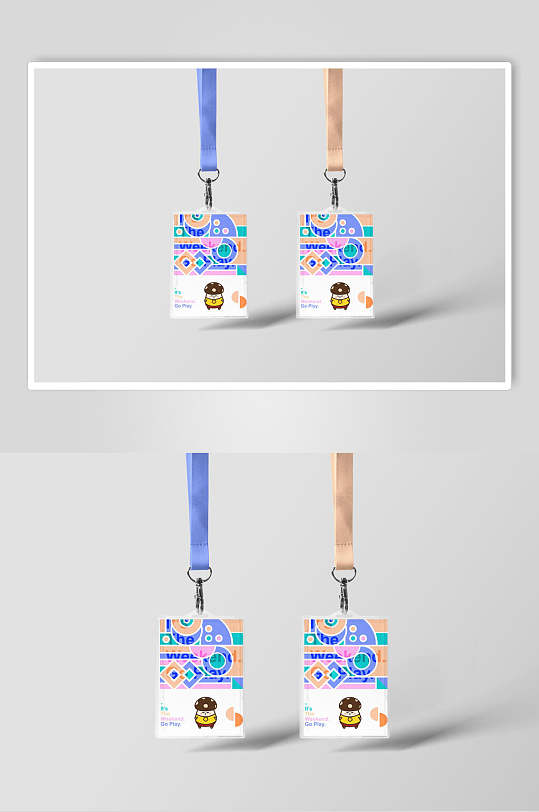 挂牌文创VI设计样机-众图网