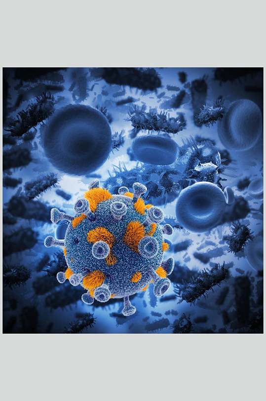 球状细胞病菌图片