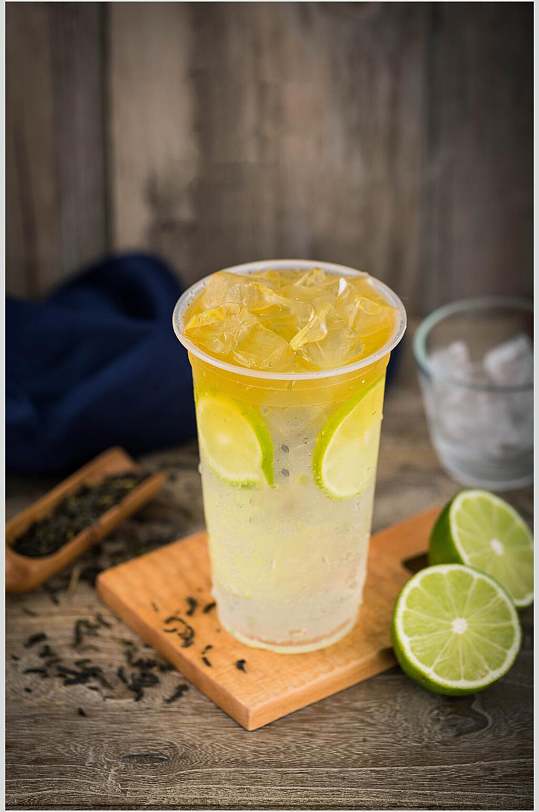 柠檬气泡水图片