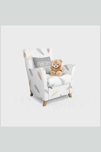 椅子欧美儿童婴儿房用品样机