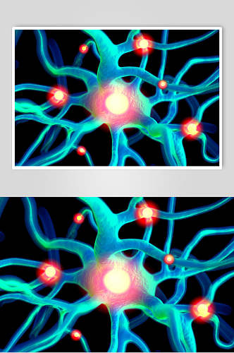 神经元细胞病菌图片
