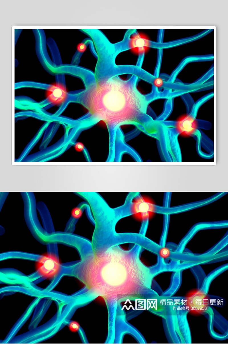 神经元细胞病菌图片素材