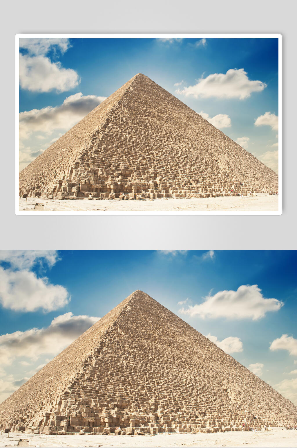 三角形埃及金字塔狮身人面像图片叁