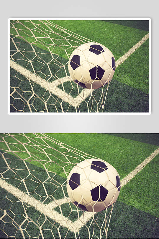 足球进网图片
