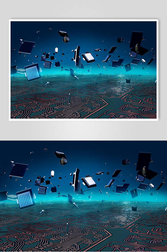 电子设备商务数码科技背景图片