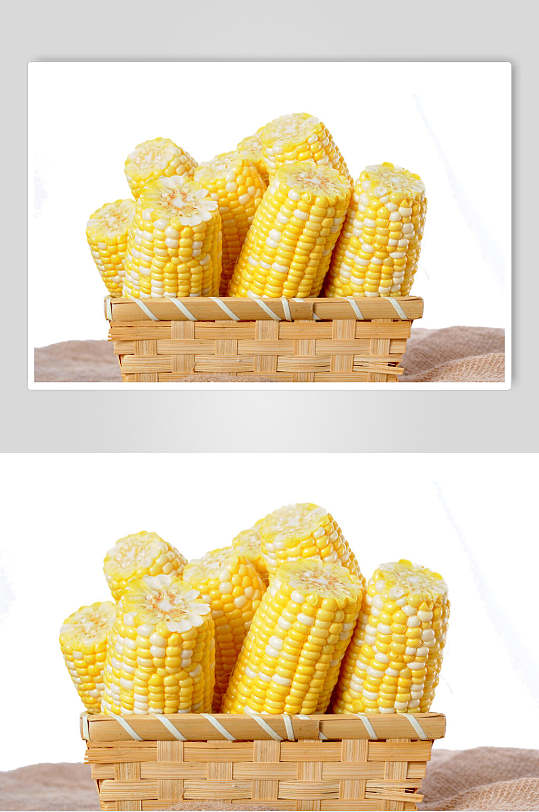 一筐玉米玉米图片