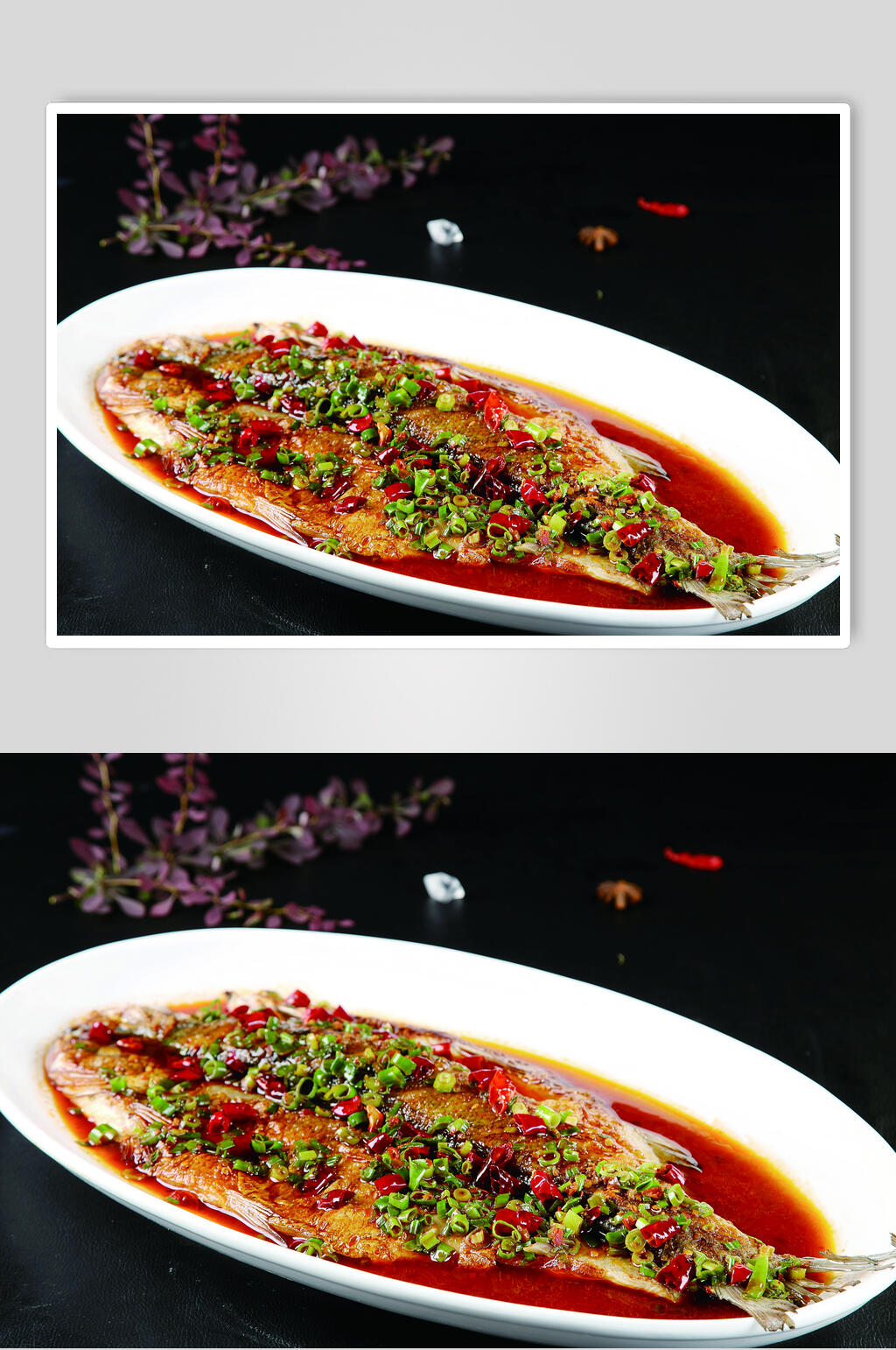 香浓美味烤鱼烧烤类食物照片素材