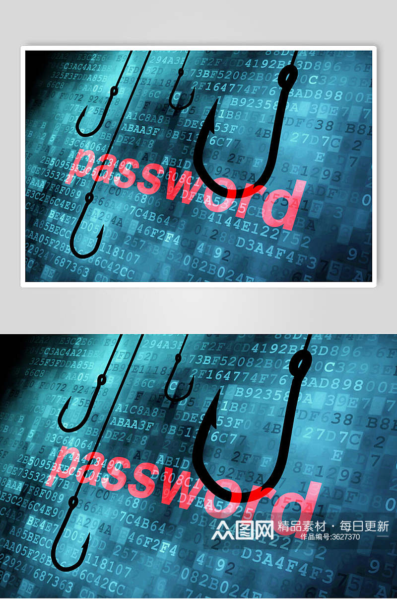 PassWord商务数码科技背景图片素材