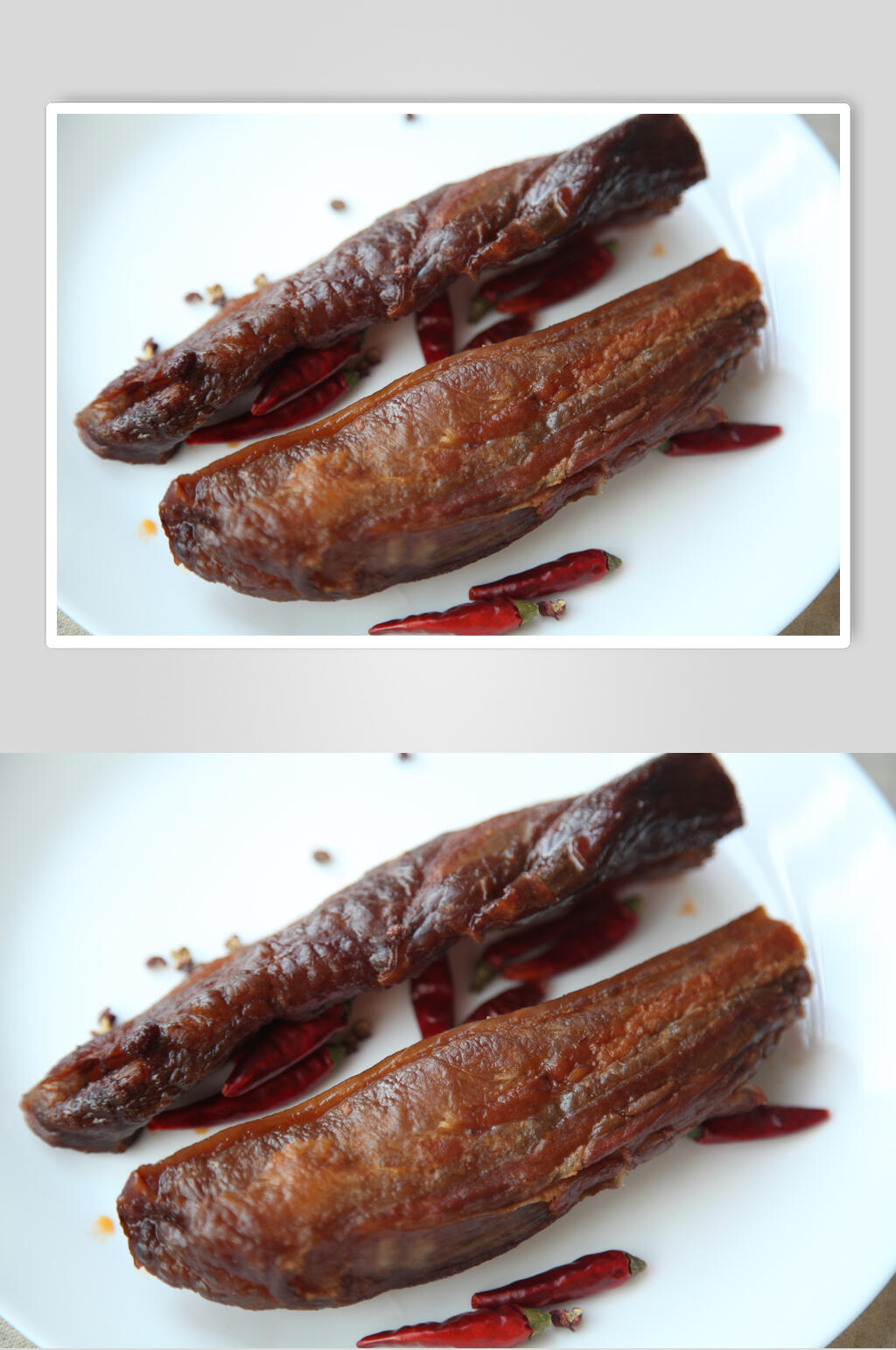 香辣腊肉腊鱼高清图片素材