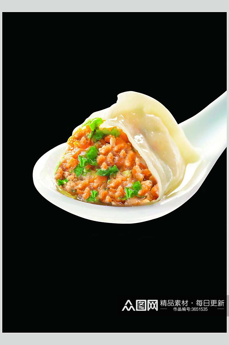 鲜肉饺子水饺美食摄影图片叁素材