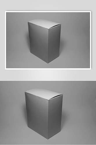 方形创意包装盒纸盒手提袋购物袋样机
