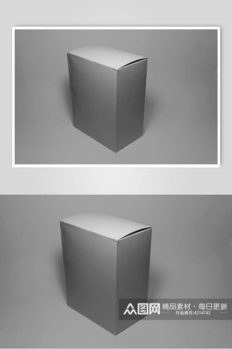 方形创意包装盒纸盒手提袋购物袋样机素材