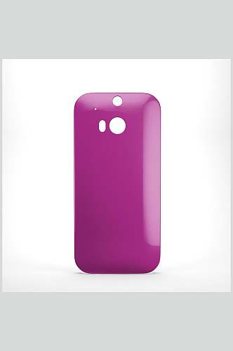 紫色手机保护壳手机外套效果样机