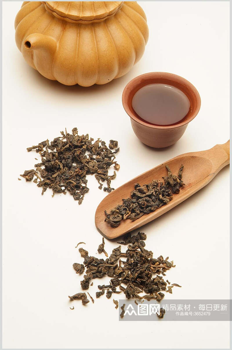 茶道茶叶绿茶红茶摄影图片素材