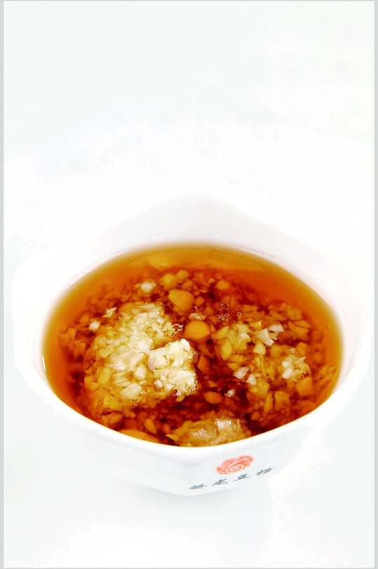 麻油蒜泥摄影图片