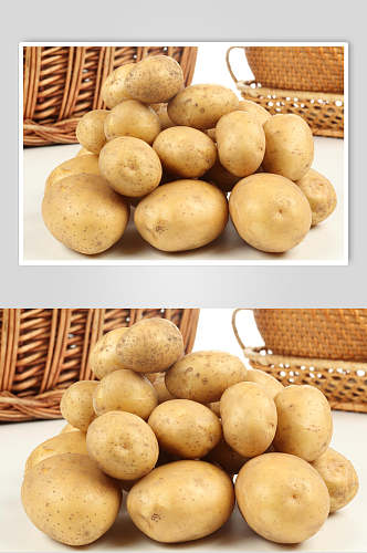 篮子土豆图片