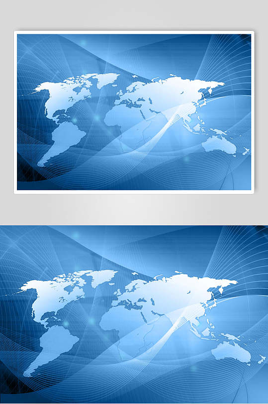 地球商务数码科技背景图片