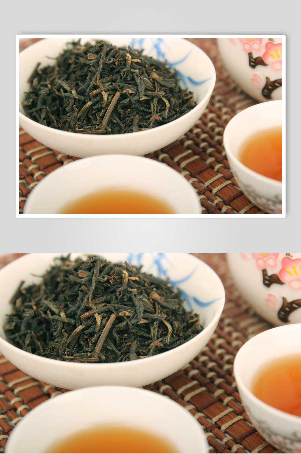 茶叶绿茶红茶茶艺摄影图片素材