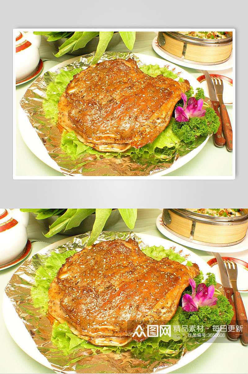 牛排烧烤类食物照片素材