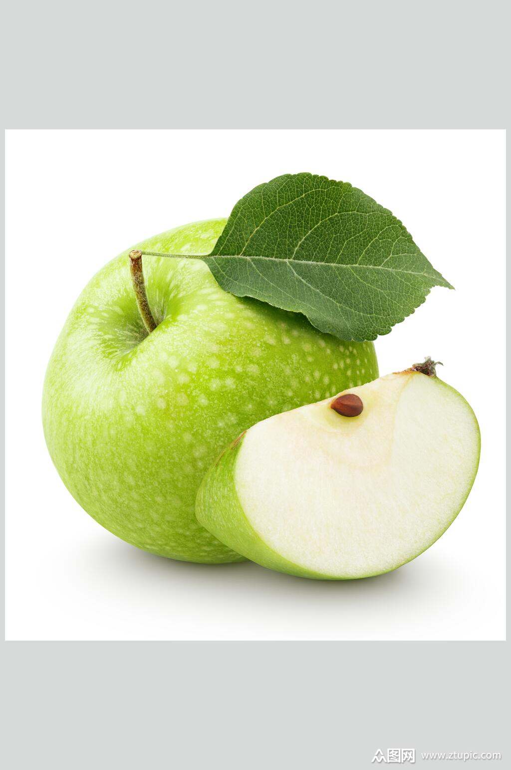 一片新鲜苹果水果图片叁素材