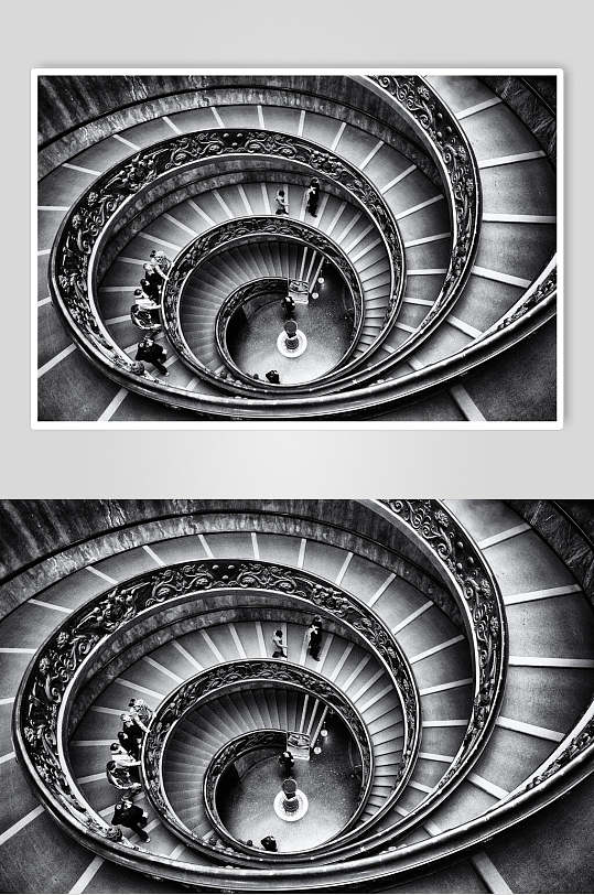 旋转楼梯建筑图片