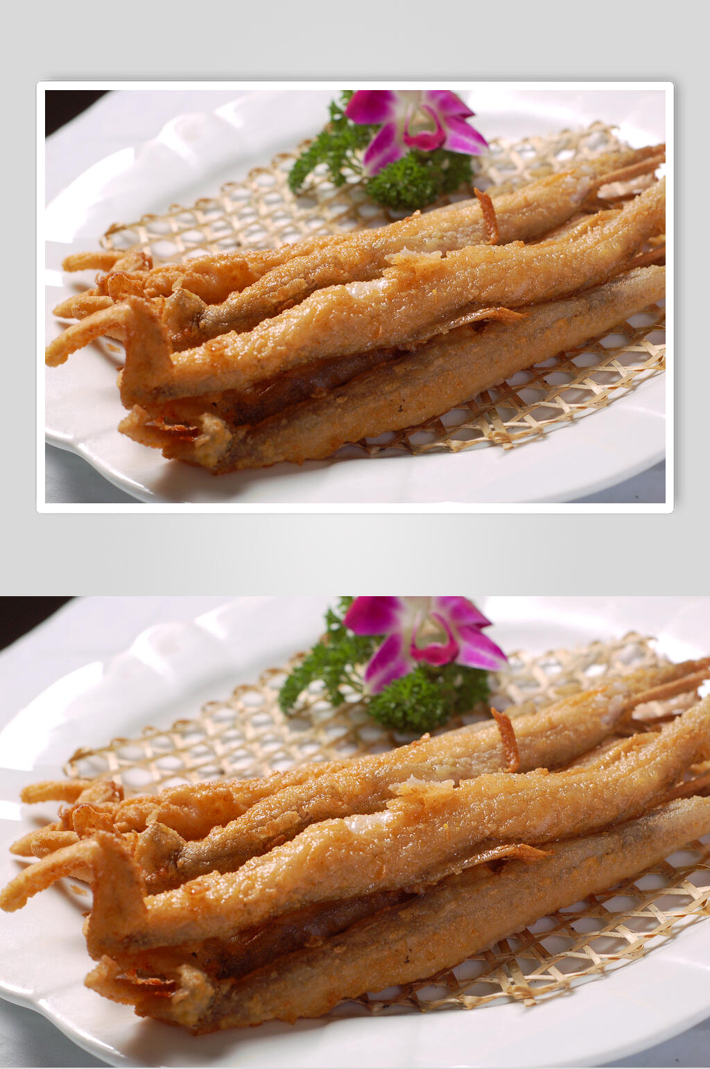 飘香美味炸鱼烧烤类食物照片素材