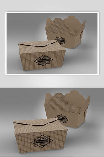 包装盒纸盒手提袋购物袋样机