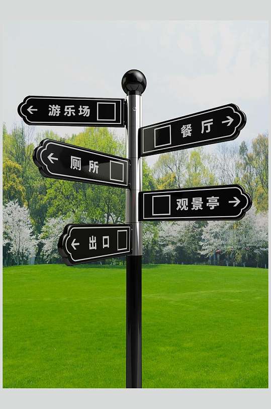 清新公園導(dǎo)視牌導(dǎo)視系統(tǒng)樣機