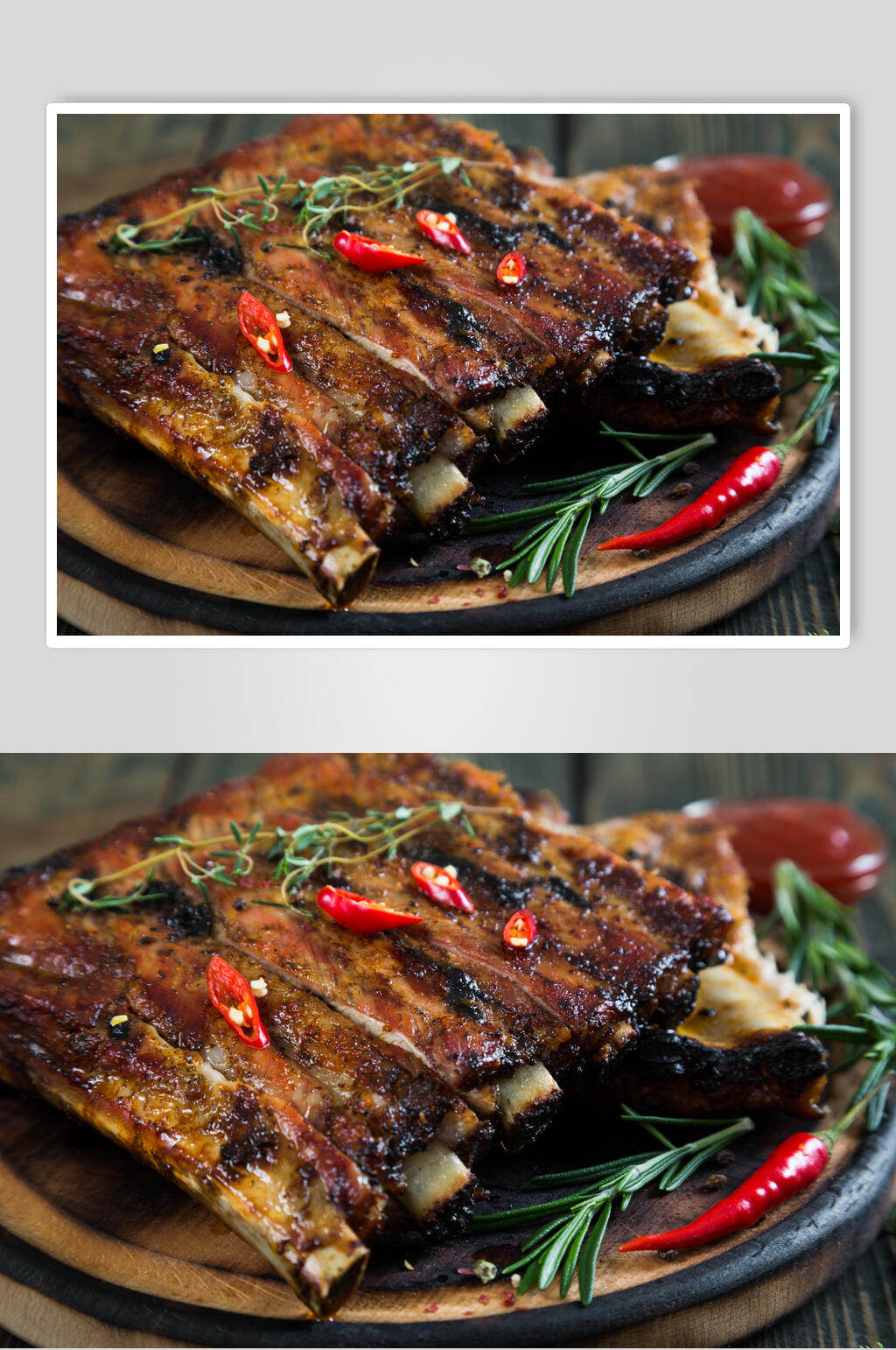 香辣美味腊肉腊鱼图片素材