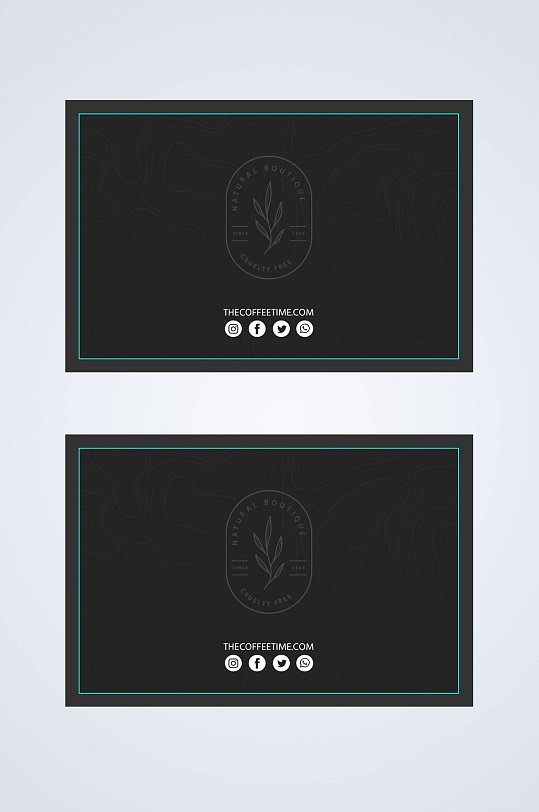 黑色的名片图片-黑色的名片设计素材-黑色的名片模板下载-众图网