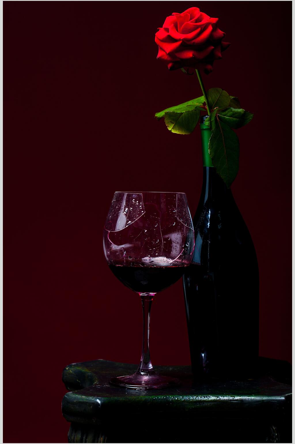 红酒唯美图片真实图片