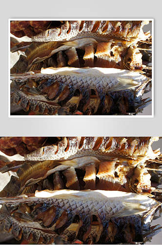 特色腊肉腊鱼高清图片