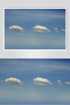 蓝天白云天空云层摄影图片