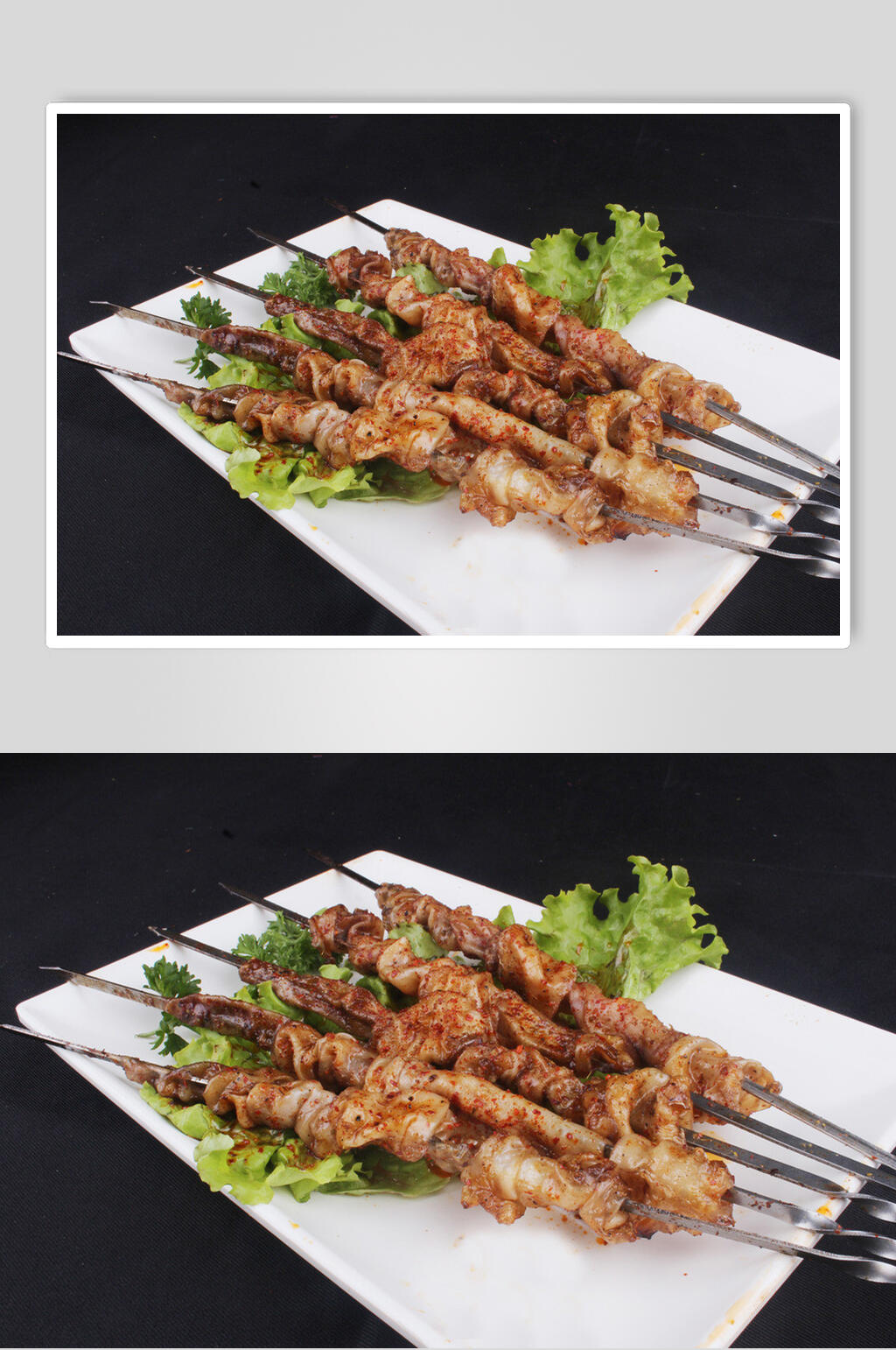 时尚烤肉串烧烤类食物照片素材