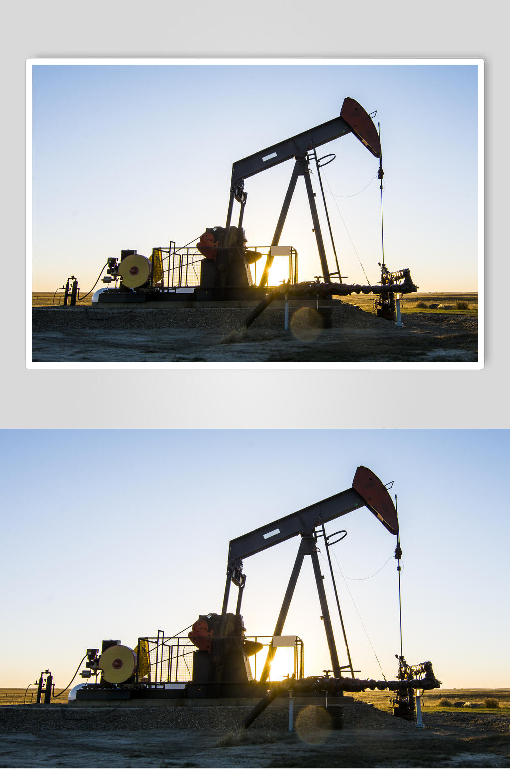 海上钻井平台石油勘探建筑摄影图片