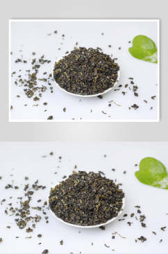 茶叶茶籽绿茶红茶摄影图片