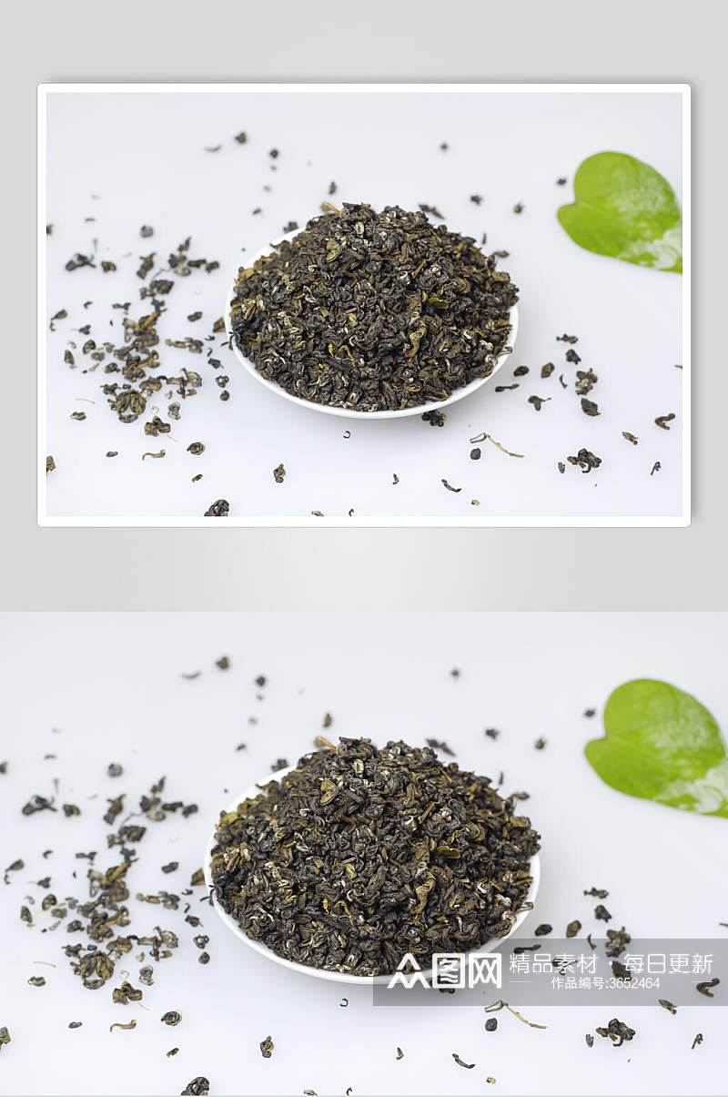 茶叶茶籽绿茶红茶摄影图片素材