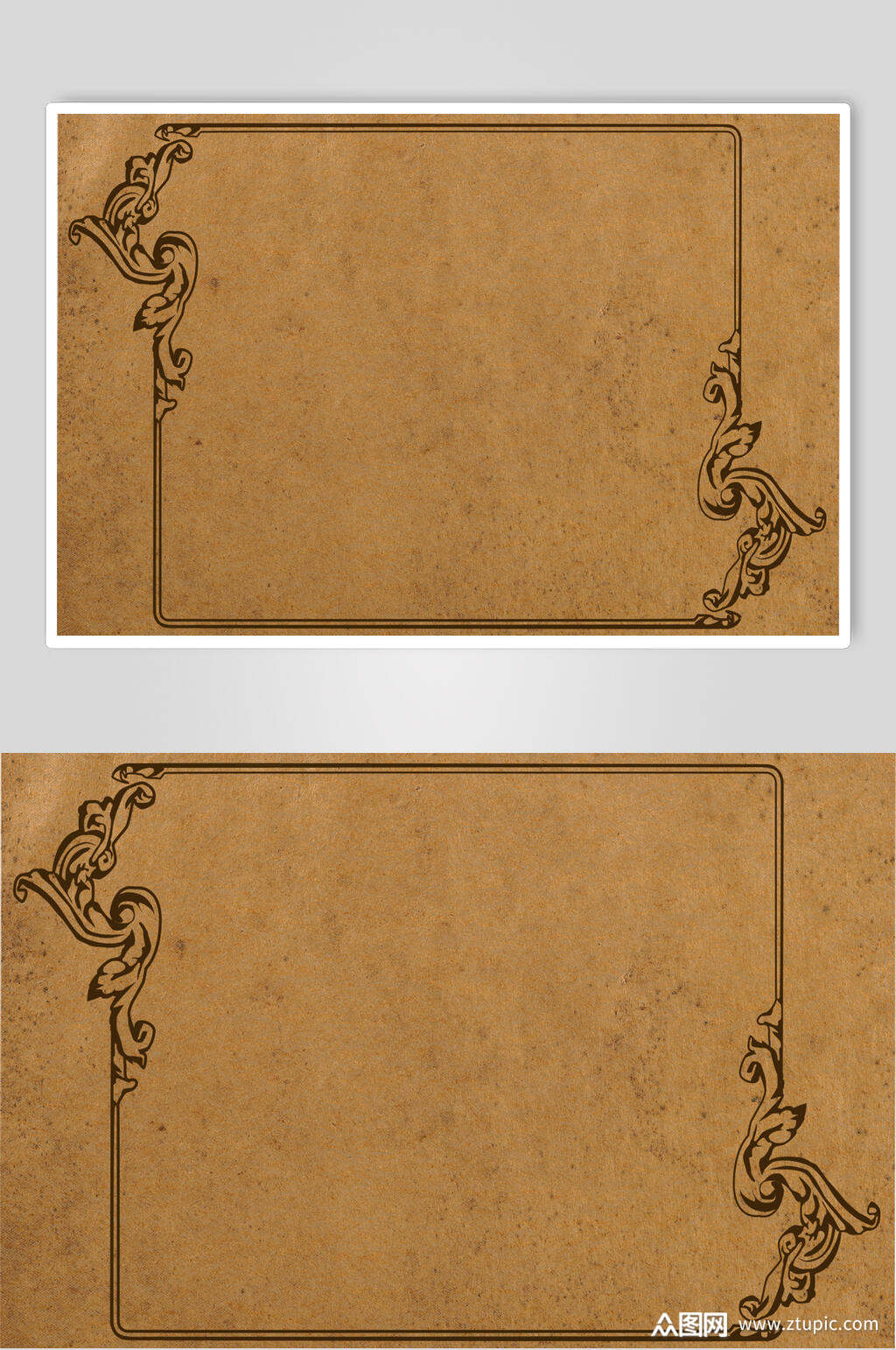 简约上等复古纸张纹理贴图素材