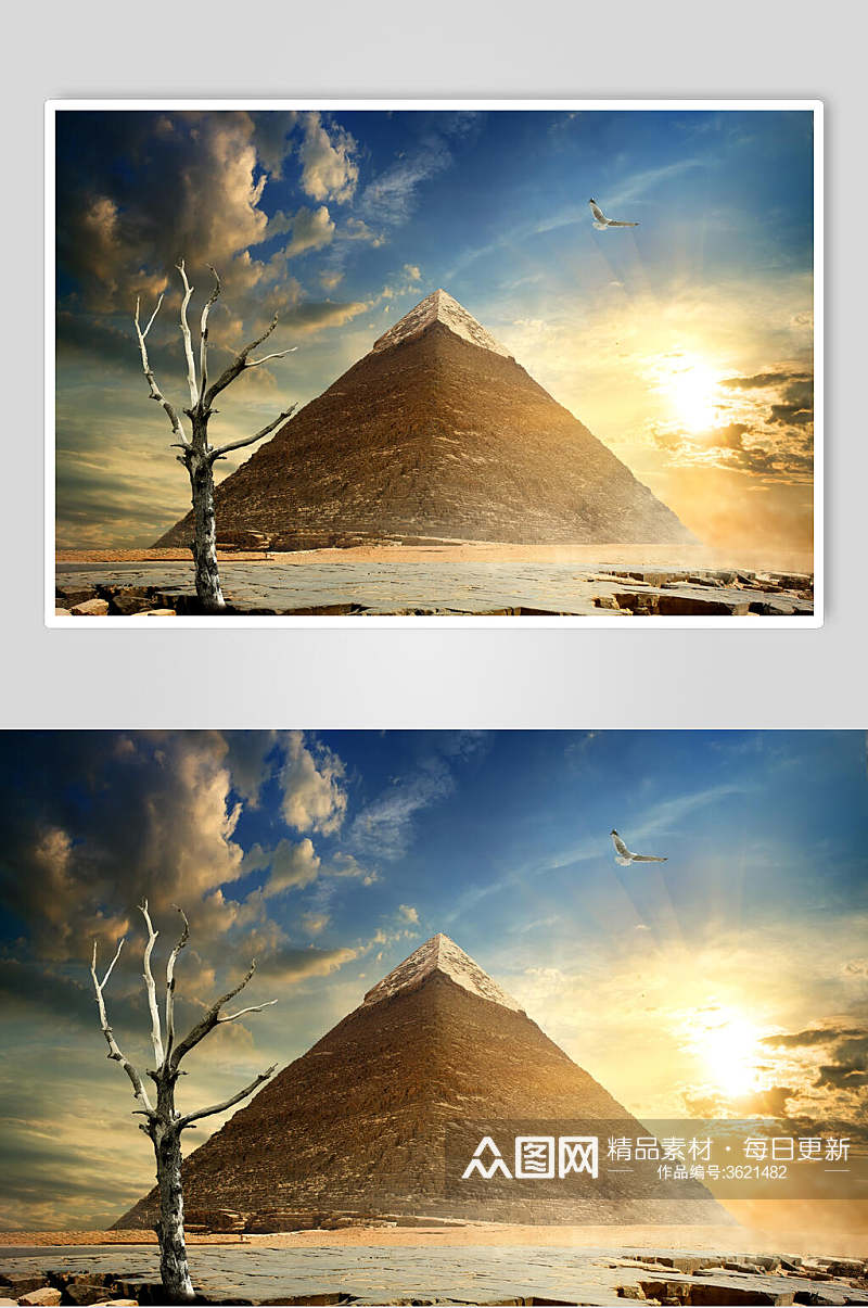 金字塔高清图片素材