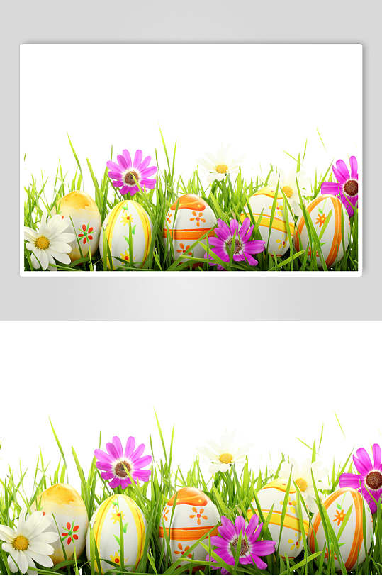 花海复活节彩蛋图片